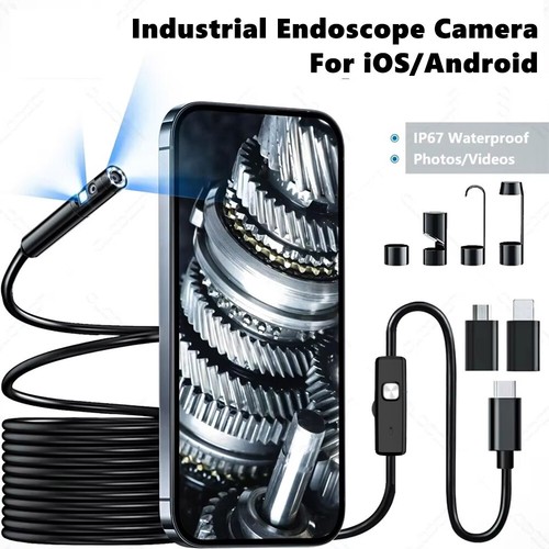 Dual lens borescope endoscope - lens,