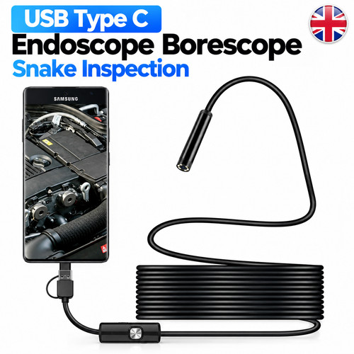 Usb type endoscope borescope - type, c