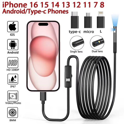 Waterproof endoscope snake cam - waterproof,