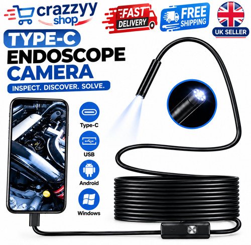 Usb type endoscope borescope - usb,