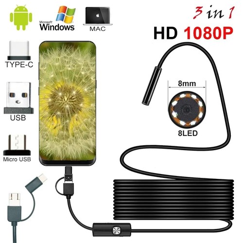 Usb type endoscope borescope - usb,