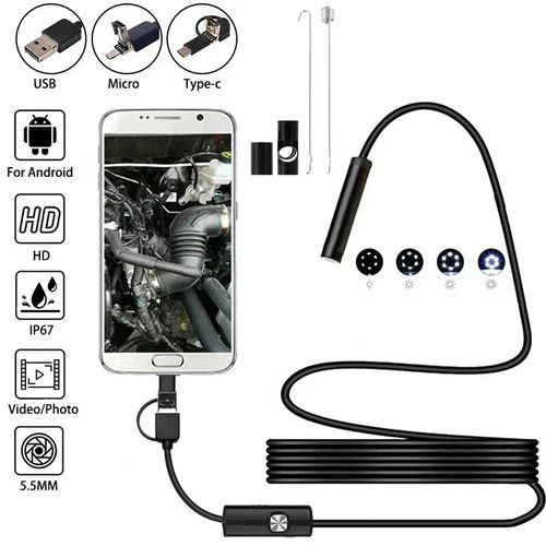 Usb type endoscope borescope - usb, type-c