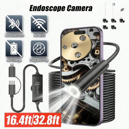 Endoscope borescope snake - endoscope,