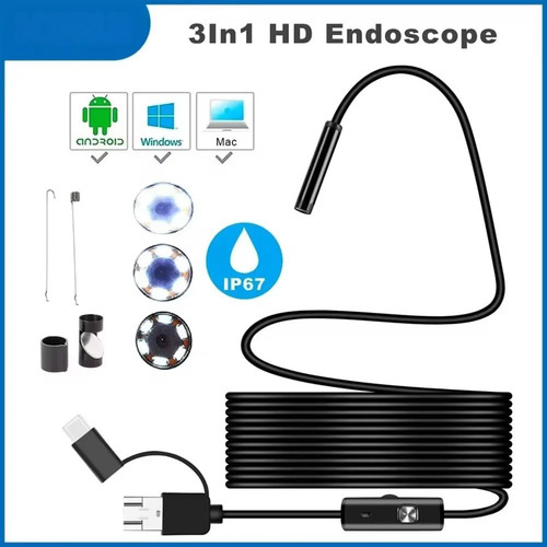 Usb type endoscope borescope - c,