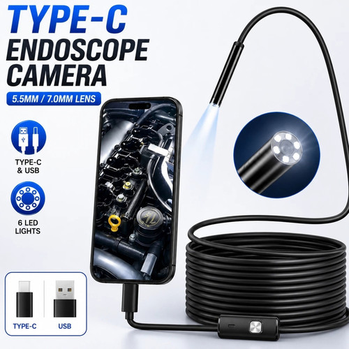 Usb type endoscope - usb,
