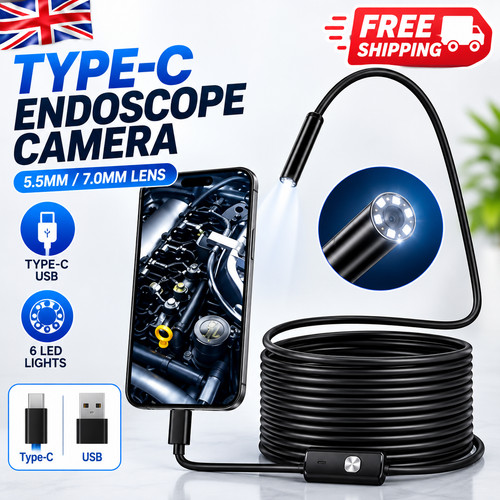 Usb type endoscope borescope - usb,