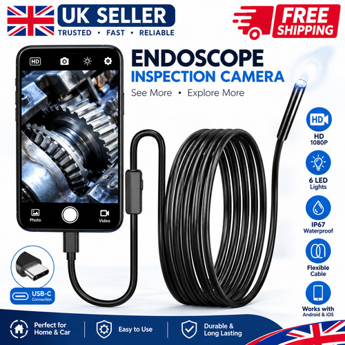 Usb type endoscope borescope - c,