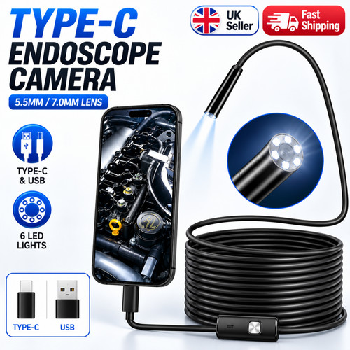 Usb type endoscope borescope - usb,