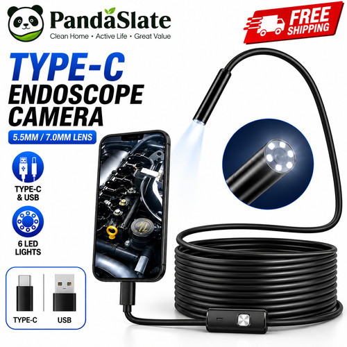 Usb type endoscope borescope - type, c