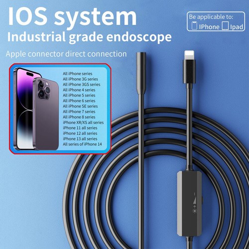 Waterproof endoscope snake cam - endoscope,