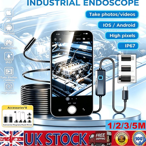 Direct plug 8mm endoscope - direct,