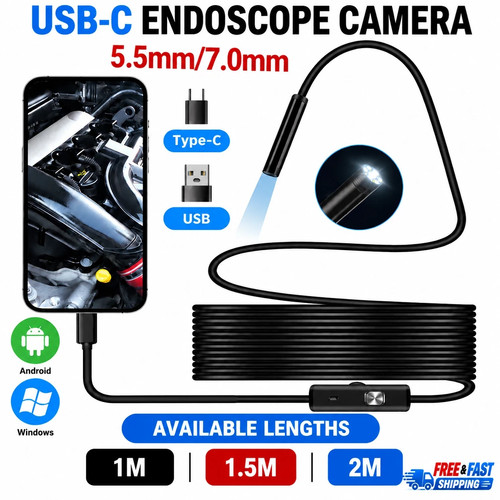 Usb type endoscope - c, borescope