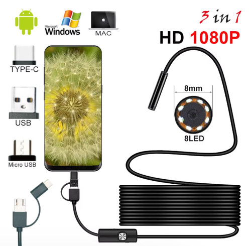 Usb type endoscope - type,