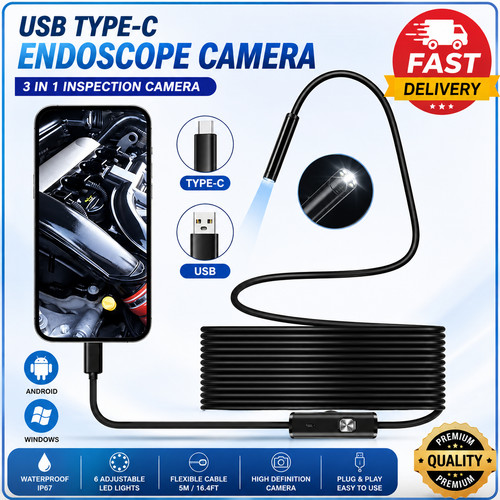 Usb type endoscope camera 3 - usb,