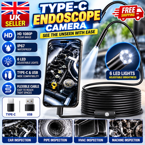 Usb type endoscope borescope - c,