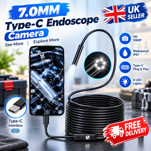Usb type endoscope borescope - c,